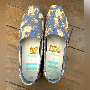 Disney x Toms Princess Snow White Printed Slip-ons Women's Size 6.5